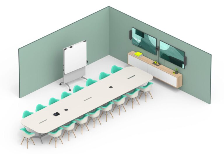 logitech rally plus large ushaped boardroom solutions for zoom rooms, conference room camera