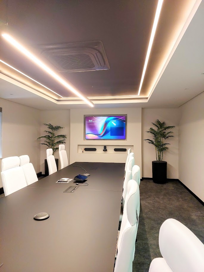 Logitech Rally Plus for Large Boardroom, audio visual solutions, logitech conferencing room solutions