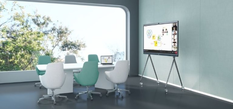 yealink meetingboard65 collaboration display for huddle rooms